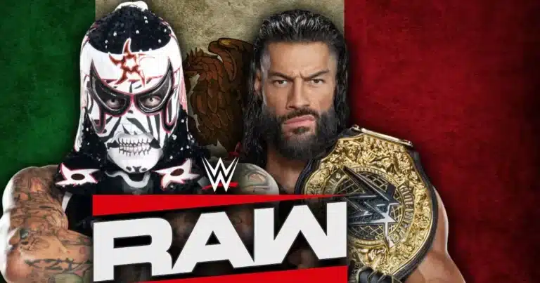 penta zero miedo vs. roman reigns ¿dónde ver monday night raw en arena cdmx en vivo hoy