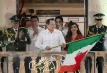 Plaza Grande revienta con miles de personas durante el Grito de Independencia