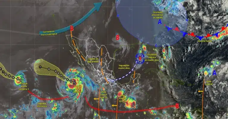 prevén lluvias intensas y fuertes en varios estados de méxico este jueves