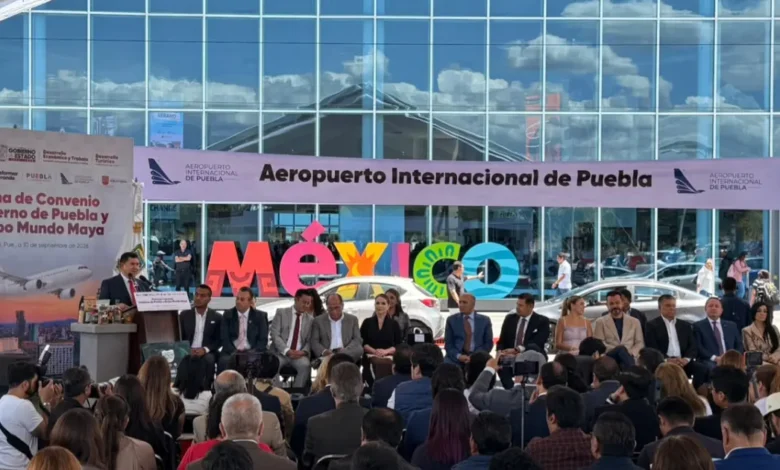 puebla y grupo mundo maya acuerdan modernizar aeropuerto