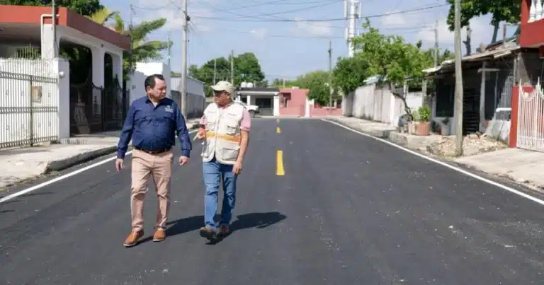 renacimiento maya interviene 143 calles de yucalpetén con 4 mdp