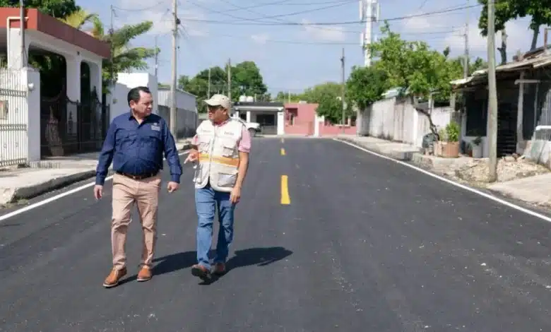 renacimiento maya interviene 143 calles de yucalpetén con 4 mdp