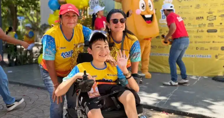 rodada busca crear conciencia sobre el cáncer infantil