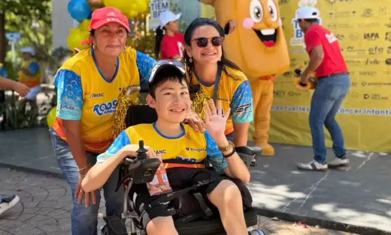 rodada busca crear conciencia sobre el cáncer infantil