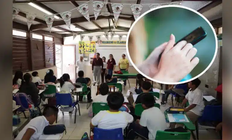 Segey iniciará reuniones para aplicar la restricción de celulares en escuelas