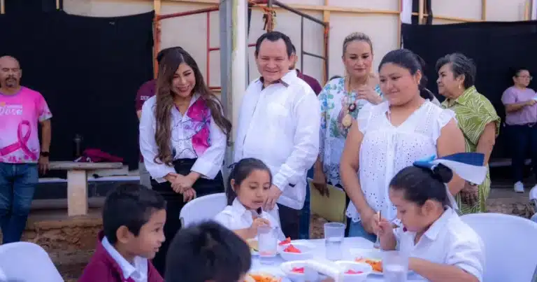 tahmek inaugura comedor escolar con inversión de 1.45 mdp