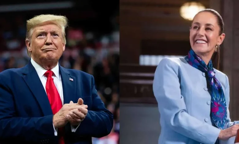 trump destaca estrategia de sheinbaum contra el crimen organizado