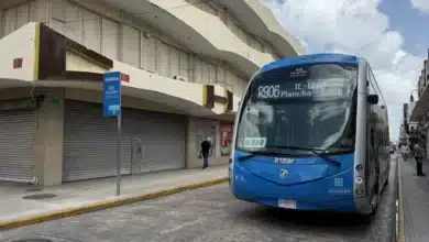 va y ven reubica paraderos en el centro de mérida por el 16 de septiembre