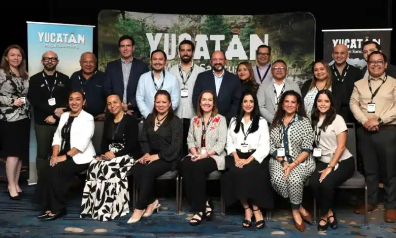 yucatán presenta su oferta turística ante más de 185 agentes de viajes en estados unidos