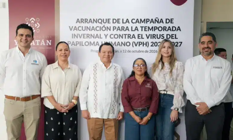 arranca vacunación invernal en yucatán