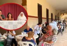 asilo brunet celarain prepara su paellada de la amistad