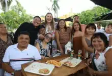 cecilia patrón impulsa el comercio local con la feria del panucho