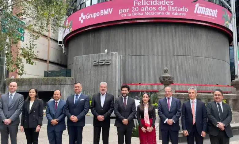 Celebra Fonacot 20 años como emisor de bonos en el Mercado de Valores de México