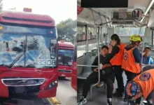 choque de metrobús deja 27 lesionados en iztacalco
