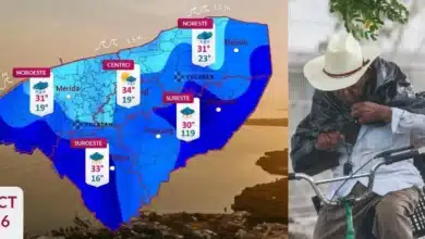 clima hoy en yucatán habrá lluvias y temperaturas de hasta 34 grados este lunes