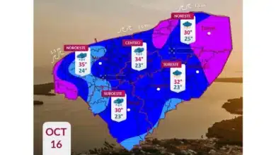 clima hoy en yucatán lluvias fuertes y calor de hasta 36 grados