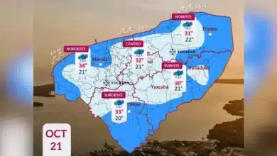clima hoy en yucatán lluvias y calor de hasta 34 grados este miércoles