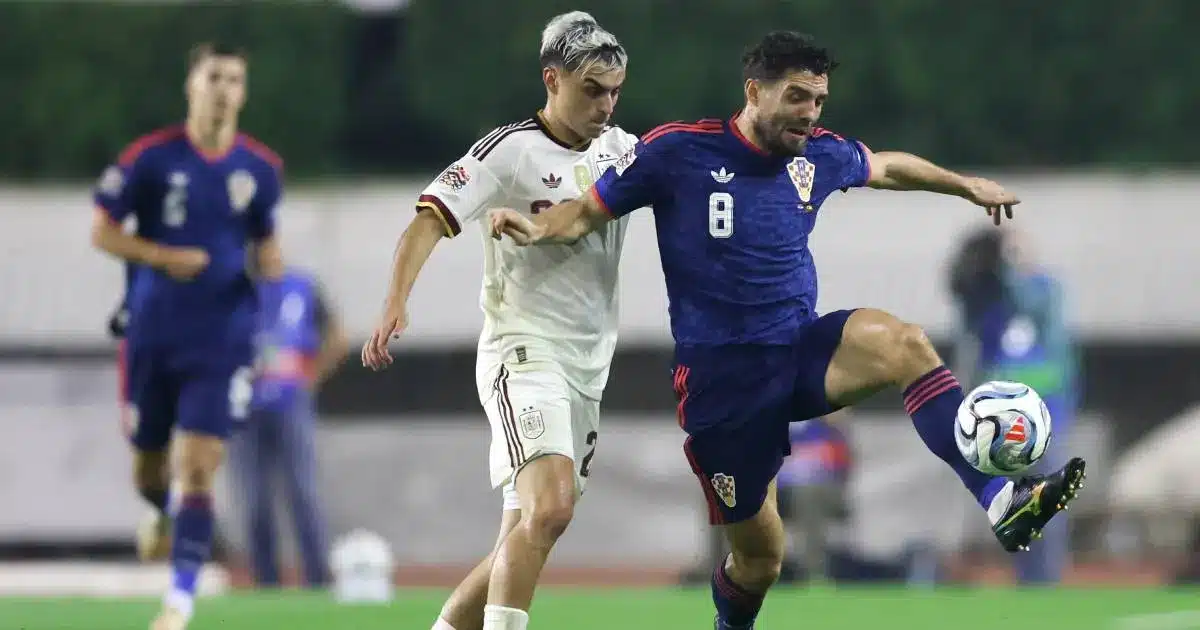 Croacia pierde con España en Nations League, sufre el Campeón del Mundo