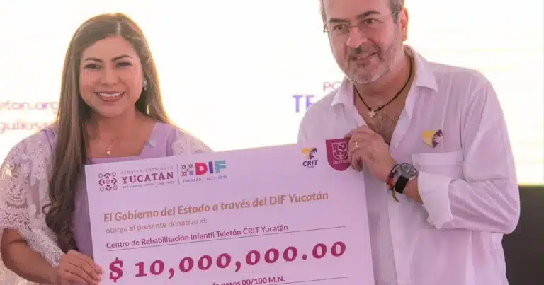dif yucatán entrega 10 millones de pesos al crit para atender el autismo