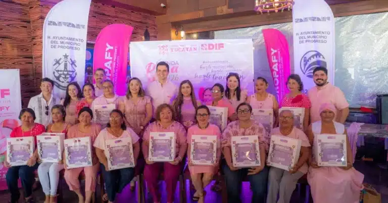 dif yucatán entrega prótesis mamarias a mujeres que enfrentaron cáncer de mama en progreso
