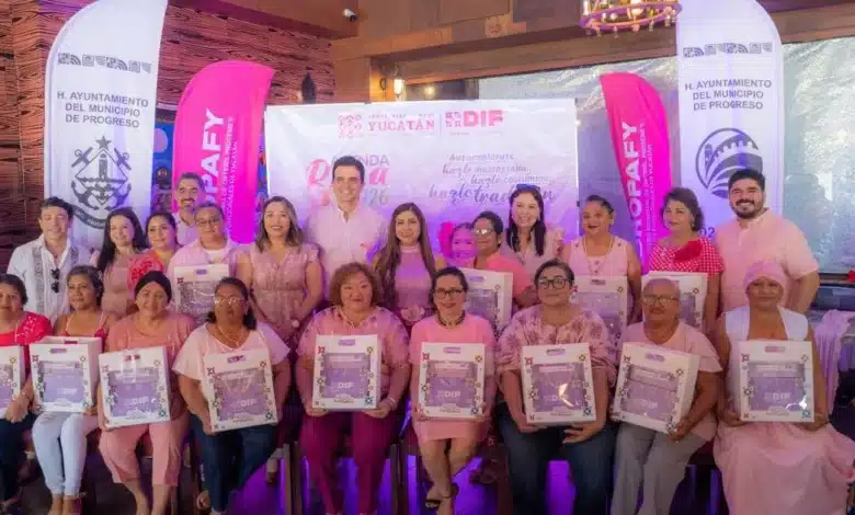 dif yucatán entrega prótesis mamarias a mujeres que enfrentaron cáncer de mama en progreso