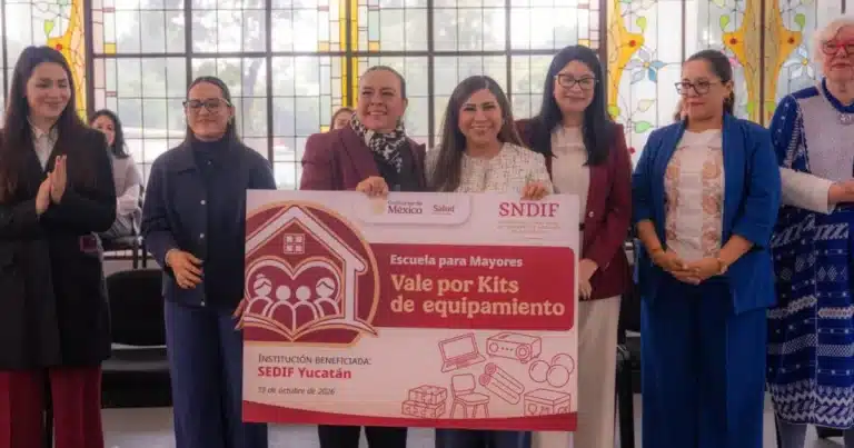 dif yucatán recibe 52 kits para clubes del adulto mayor