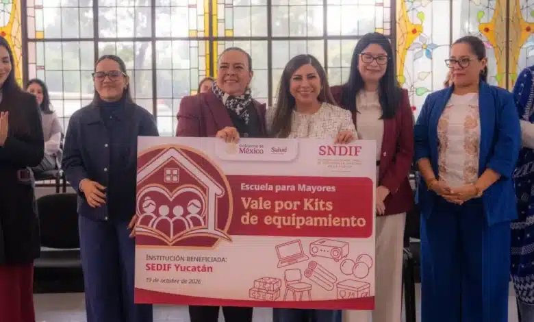 dif yucatán recibe 52 kits para clubes del adulto mayor