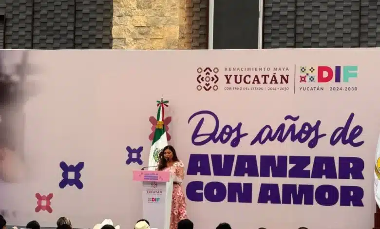 DIF Yucatán reporta avances en atención social durante dos años