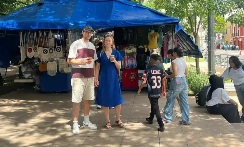 Domingo familiar llena de visitantes el Centro Histórico de Mérida (Foto de cortesía)