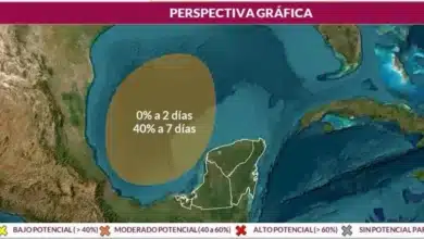 Posible formación de baja presión en el Golfo de México, tendría efectos en Yucatán (Foto de Procivy)