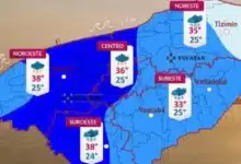 Clima Yucatán: lluvias fuertes después de las 2 de la tarde ¿En Mérida? (Imagen de Procivy)