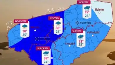 Clima Yucatán: lluvias fuertes después de las 2 de la tarde ¿En Mérida? (Imagen de Procivy)