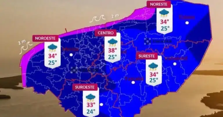 Clima Yucatán: lluvias se intensificarán esta tarde por efectos de Isaias (Imagen de Procivy)