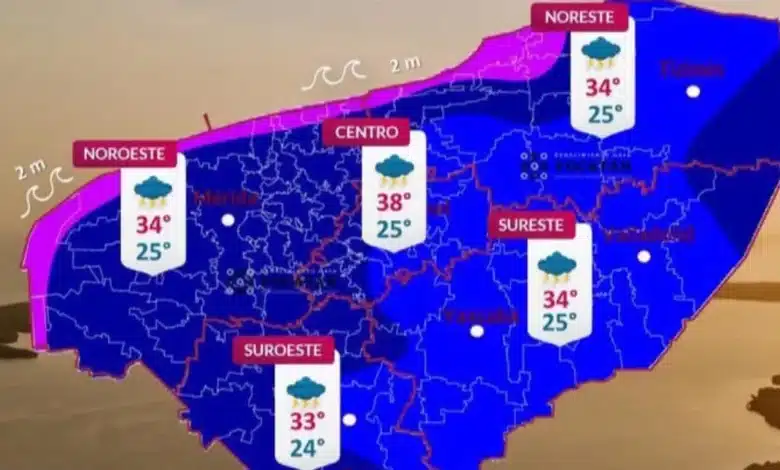 Clima Yucatán: lluvias se intensificarán esta tarde por efectos de Isaias (Imagen de Procivy)