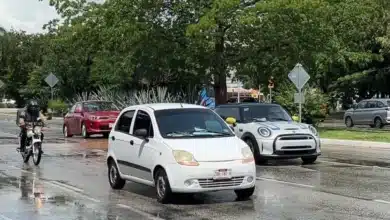 Lluvias elevan riesgo de accidentes viales en Yucatán (Foto de internet)