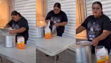 Sujeto acosa a su ex empleada por emprender en puesto de tamales (Foto de redes sociales)