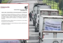 SEGOB llama a transportistas a evitar afectaciones a la ciudadanía (Foto de redes sociales)