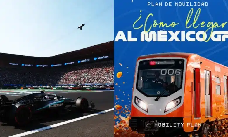 Operativo especial de movilidad por Gran Premio de México 2026 CDMX (Foto de cortesía)