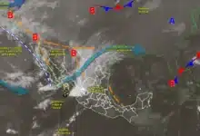Clima hoy: canales de baja presión generarán lluvias fuertes en estos estados (Imagen de Conagua)