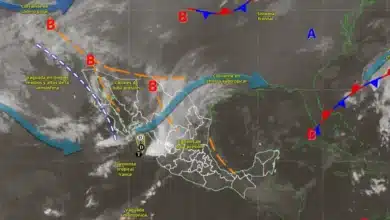 Clima hoy: canales de baja presión generarán lluvias fuertes en estos estados (Imagen de Conagua)
