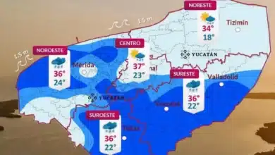 Clima Yucatán: pronostican lluvias y calor de hasta 37 grados (Foto de Procivy)