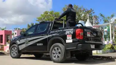 Refuerzan vigilancia en mercados y panteones de Mérida por Día de Muertos (Foto de cortesía)