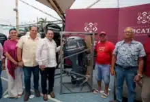 entregan 214 motores a pescadores de yucatán con inversión de 20 mdp