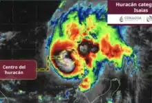 huracán isaías alcanza categoría 1 y avanza rumbo al norte