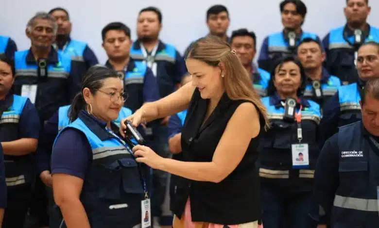 incorporan cámaras corporales para fortalecer transparencia en mérida