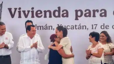 la presidenta claudia sheinbaum pardo entregó 432 viviendas en umán y anunció más viviendas para yucatán