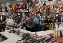 Los Tigres del Norte alzan la voz por los migrantes en su emotivo Tiny Desk (Fotos Tini Desk de NPR)