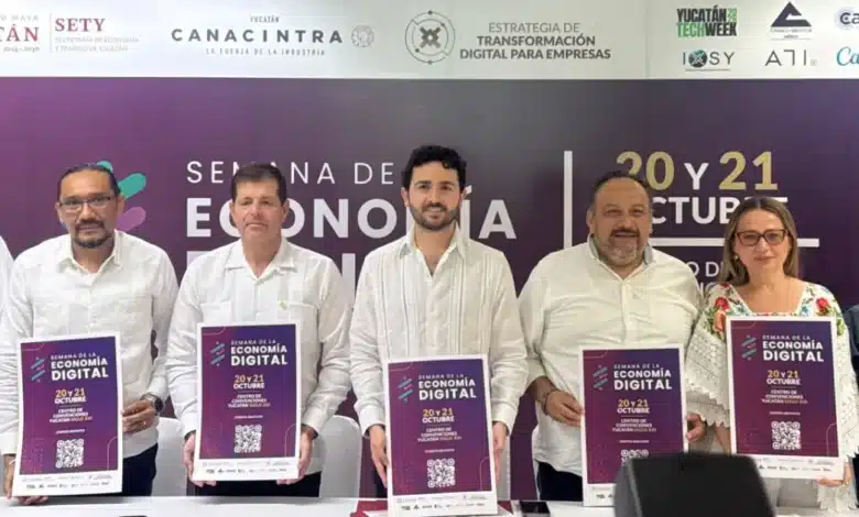 más de 500 empresas participarán en la semana de la economía digital en mérida