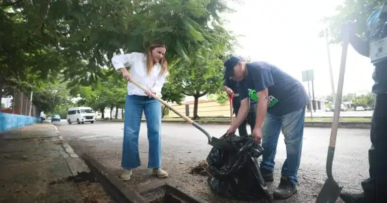 más de mil trabajadores atienden contingencias por lluvias en mérida