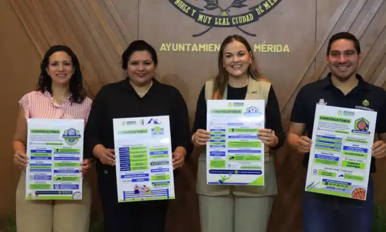 mérida amplía sus ligas deportivas municipales